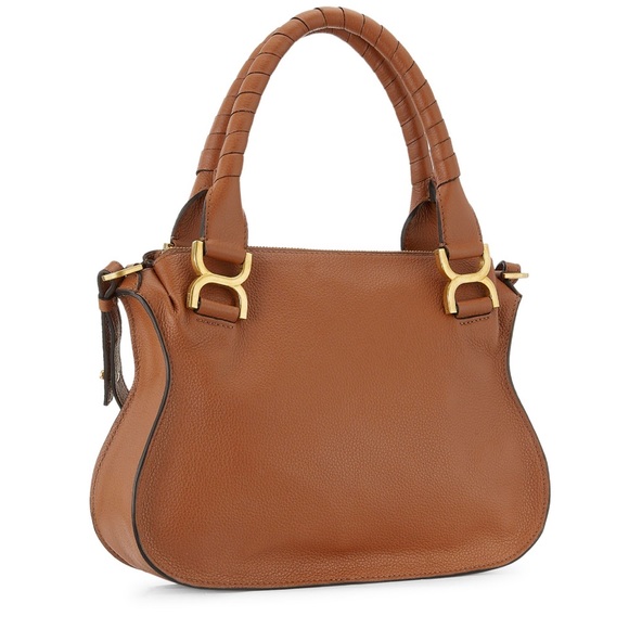 Chole Small Marcie Leather Satchel - Picture 4 of 11